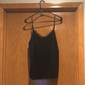 Black Lace Tank